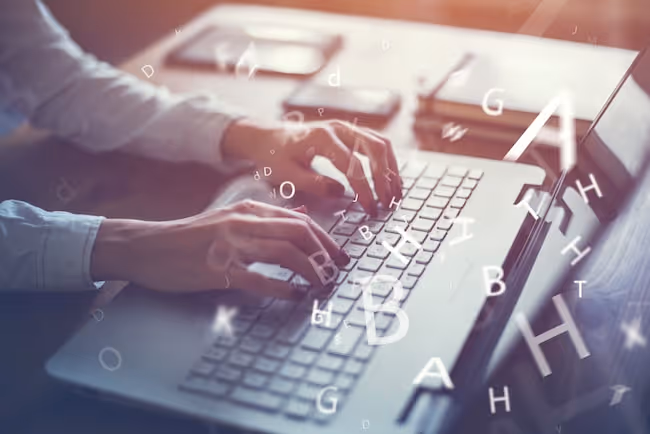 Adults with dyslexia can learn typing