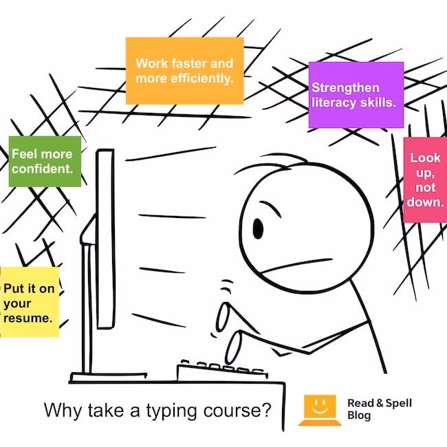 Why take a typing course and what are common complaints about learning to type
