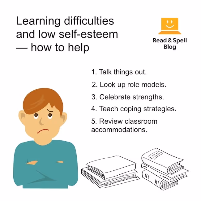 How to help if a child has learning difficulties and low self-esteem