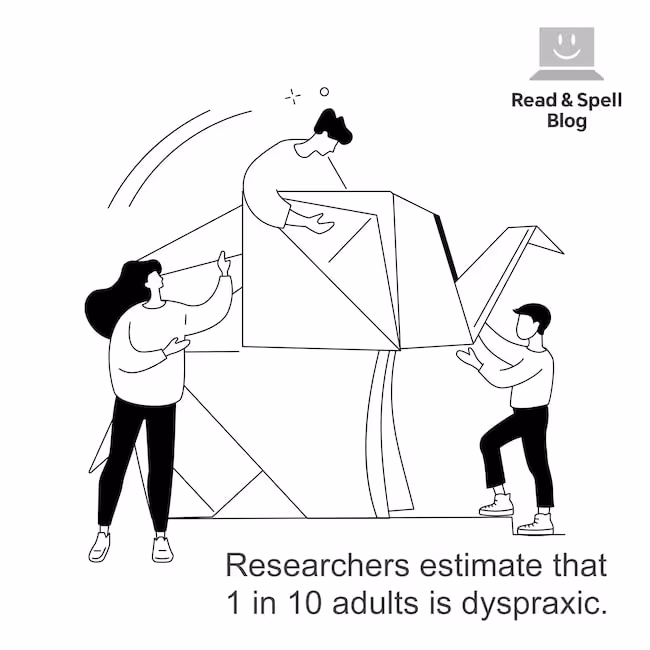 How many adults have dyspraxia? It may be 1 in 10