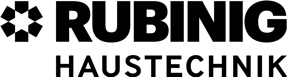 Rubinig logo in black text.