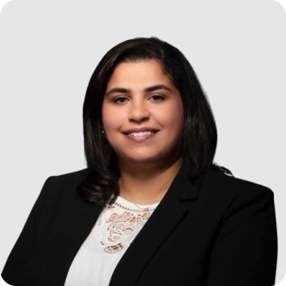 Portrait of Sarah Ghazal, Board Secretary.