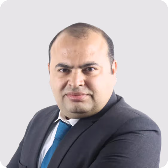 Portrait of Zaheer Ahmad, Head of Risk.