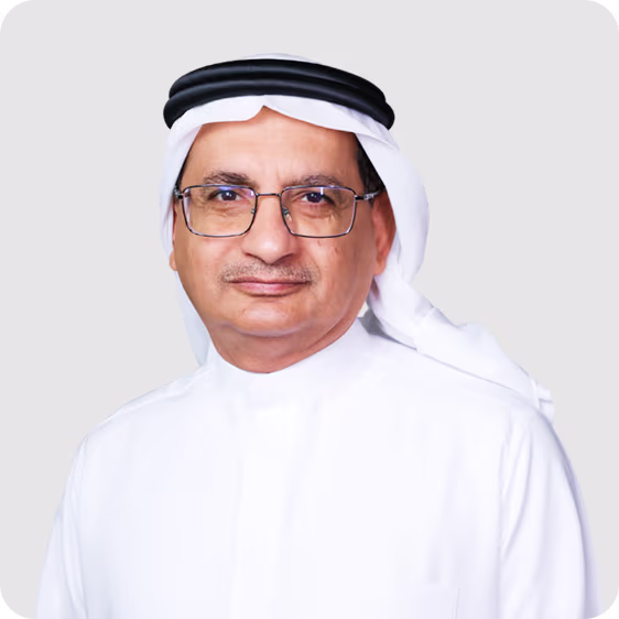 Portrait of Shukri Al Muhairi, Chief Executive Officer.