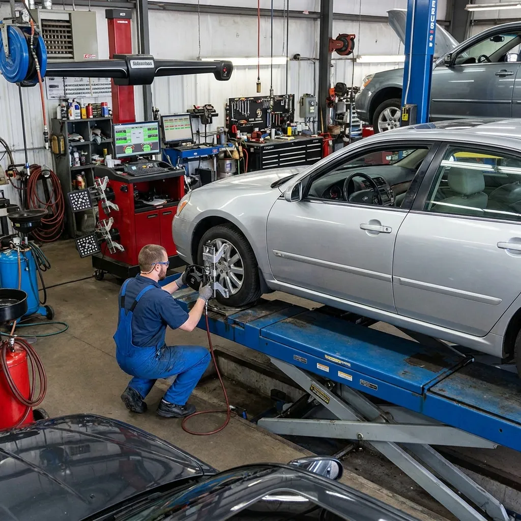 Top Signs You Need Tire Alignment and Repair Services image