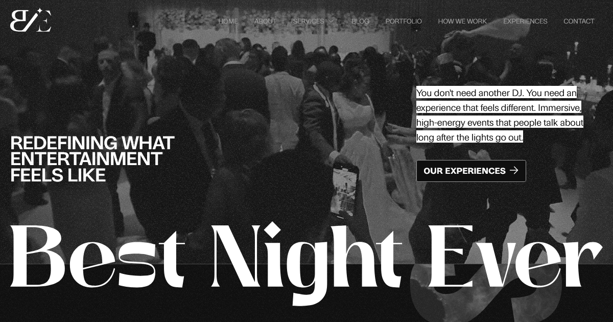 Best Night Ever | Premium Event Entertainment — wedding