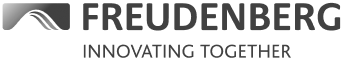 Freudenberg Firmenlogo mit dem Slogan Innovating Together.