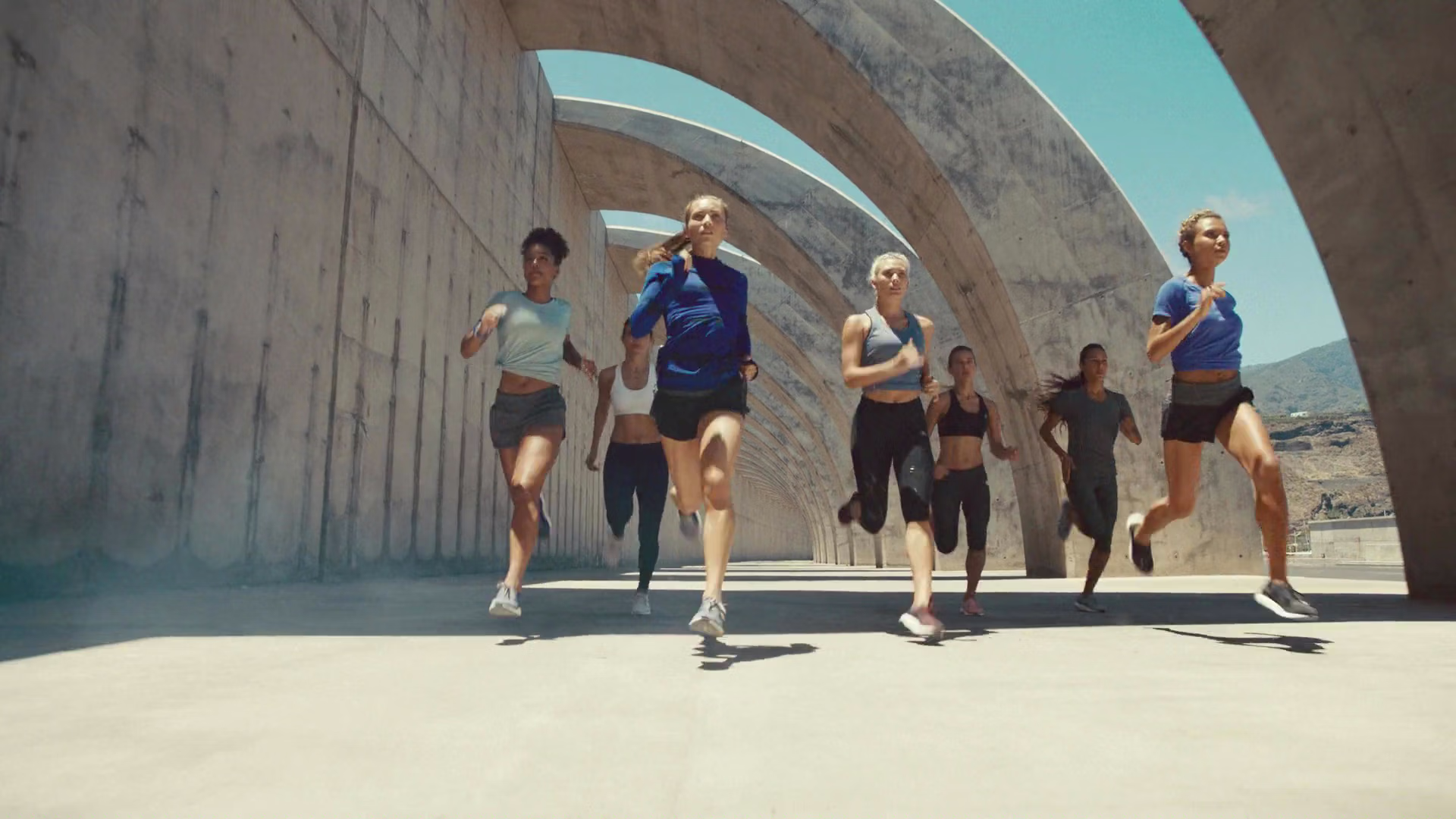 Adidas Greater Every Run campaign still