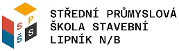 Logo Střední průmyslové školy stavební v Lipníku nad Bečvou.