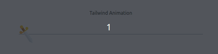 spinning animation - Tailwind
