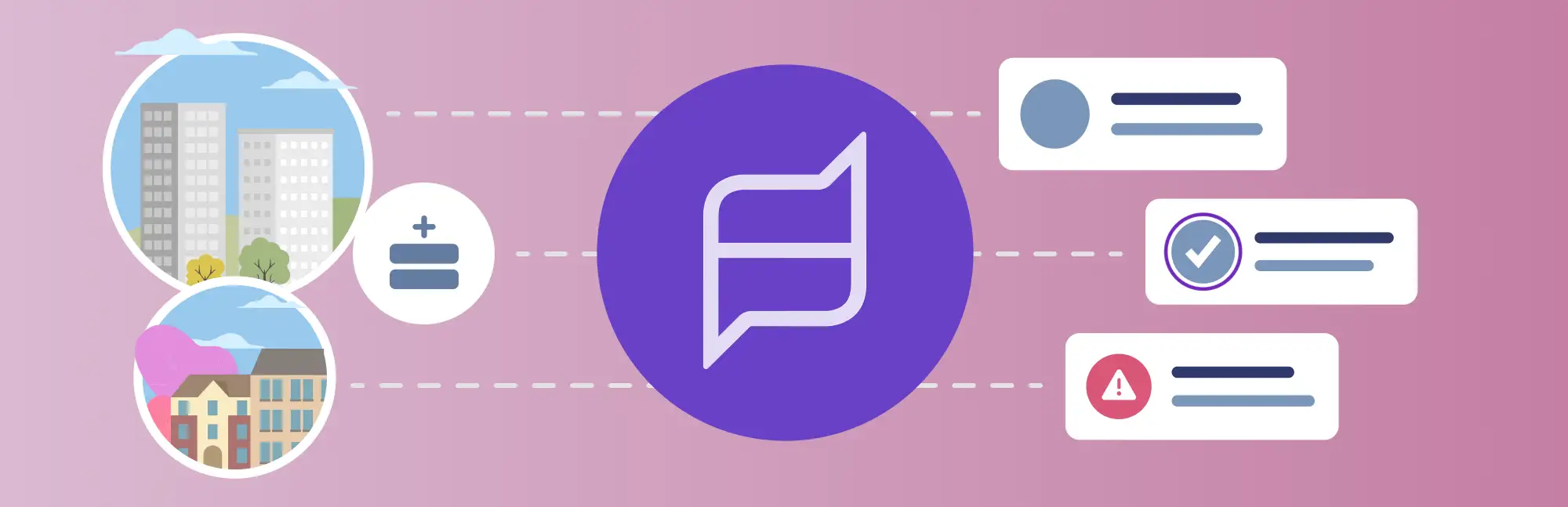 Illustration representing a portfolio-wide operating layer