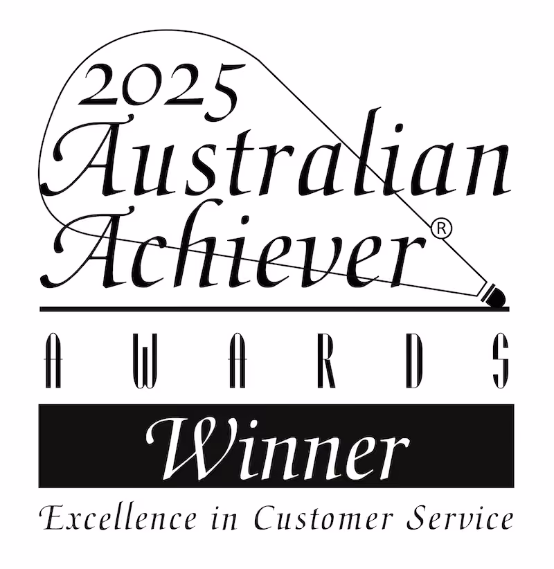Australian Achiever Awards - VIC State Winner, Specialised Services — Bare award logo