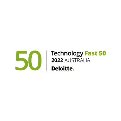 Deloitte Tech Fast 50 - #11, Rising Star — Bare award logo