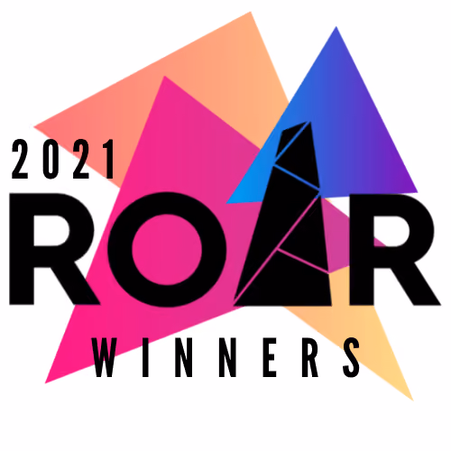 Roar Success Awards - Silver Winner, Business Rebel of the Year — Bare award logo