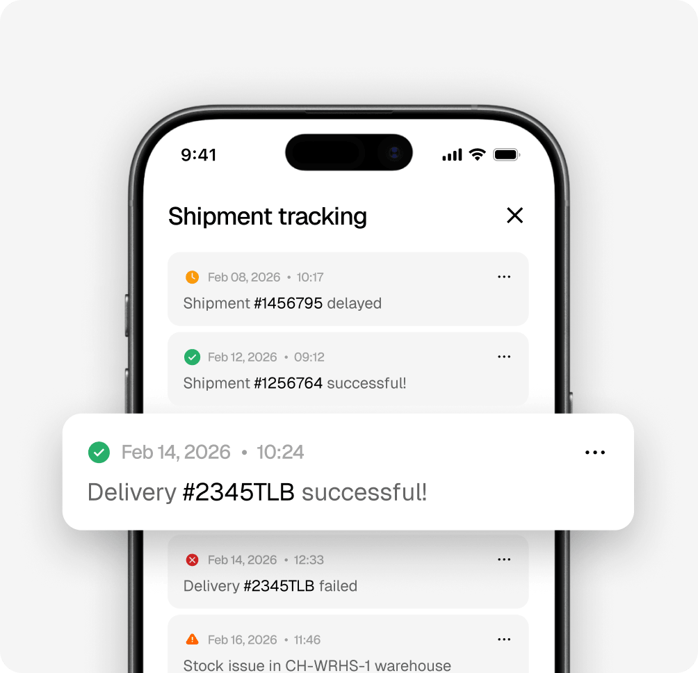 Mobile notifications