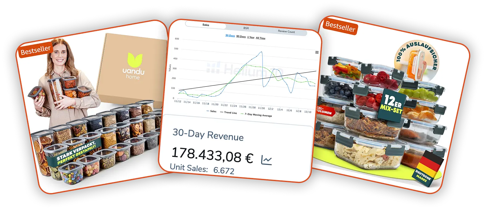 Amazon Produktbilder & Strategie für 178k€ Umsatz. E-Commerce Skalierung durch Stacvalley Amazon Full-Service Agentur