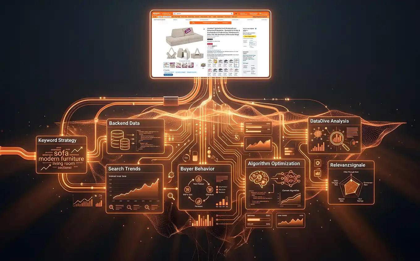 Amazon SEO, PPC & Full-Service Agentur Strategie: Performance Marketing für E-Commerce Skalierung & exponentielles Wachstum