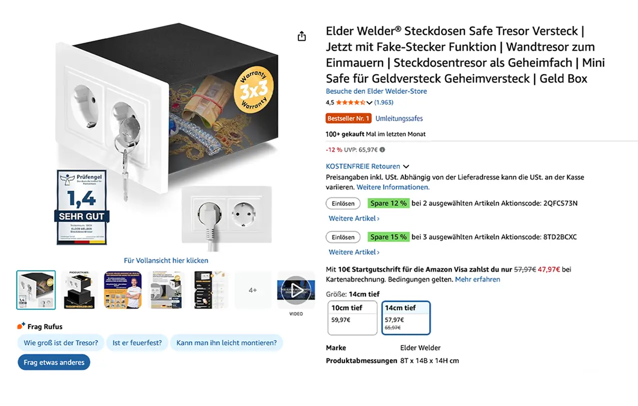 Stacvalley Amazon Agentur - Diese Infografik visualisiert einen ganzheitlichen Ansatz für digitales Wachstum und datengestütztes Marketing. Das Design ist in einem modernen Dark-Mode mit markanten orangefarbenen Akzenten gehalten und unterteilt sich in vier strategische Säulen: