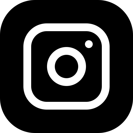 Social media icons for Facebook, Twitter, Instagram, LinkedIn, and YouTube in black and white.
