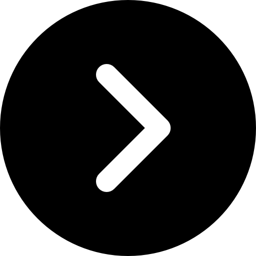 White right-pointing arrow inside a black circle, representing a next or forward button.