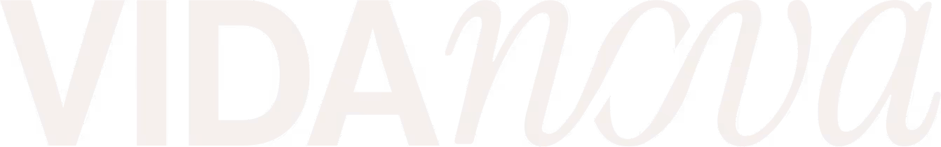 Logo teksta VIDAnova u kombinaciji velikih i kursivnih slova.