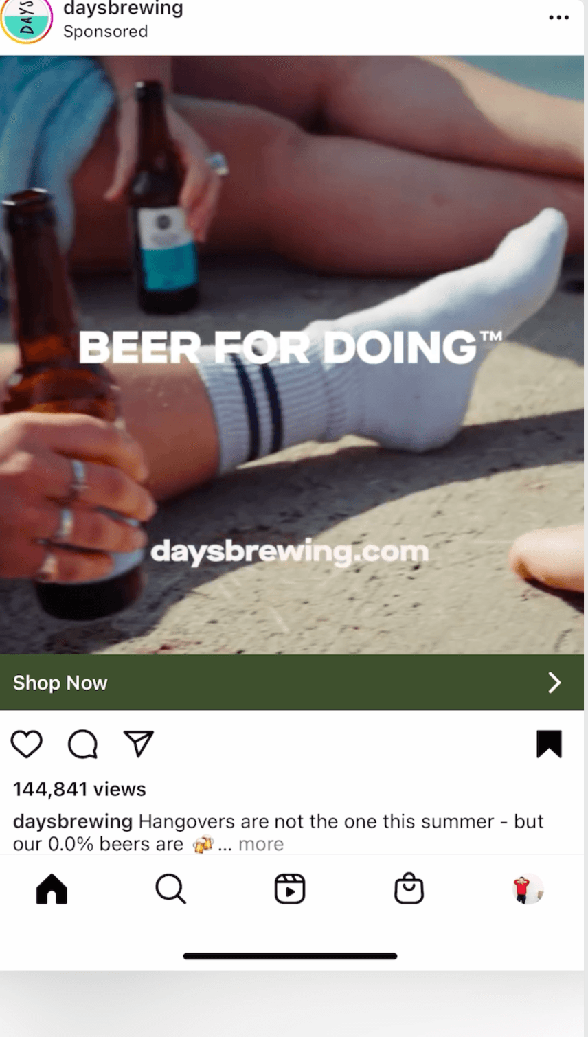 Days Brewing Ad Thumbnail