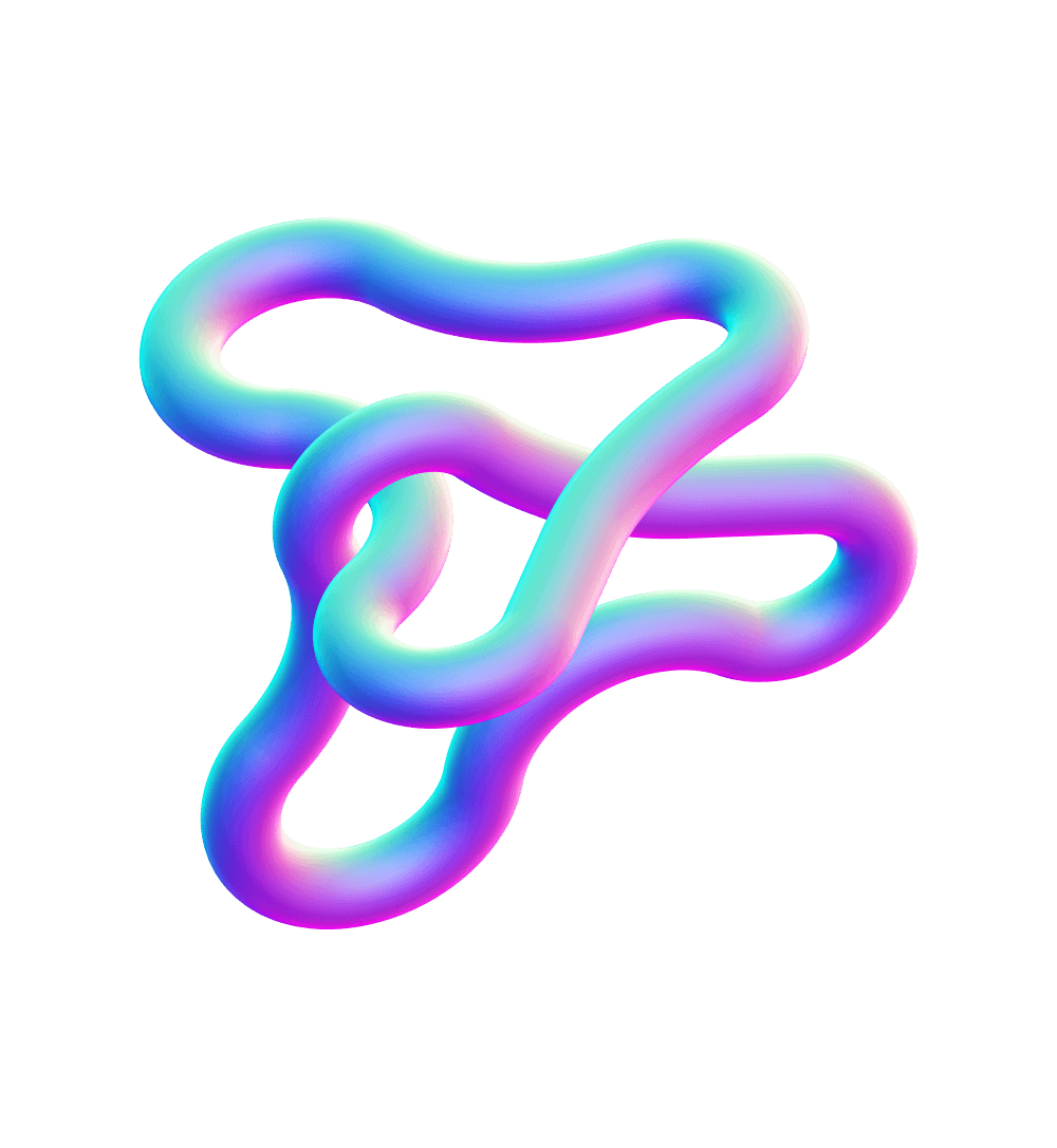 Two intertwining holographic dynamic shapes