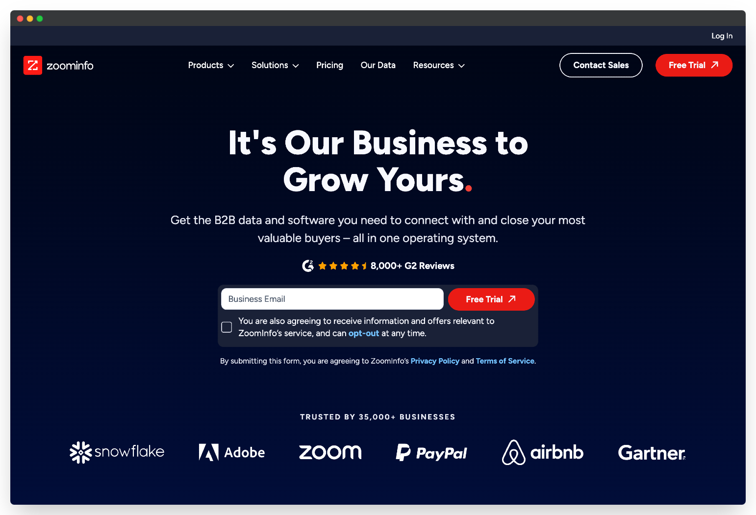Zoom Info
