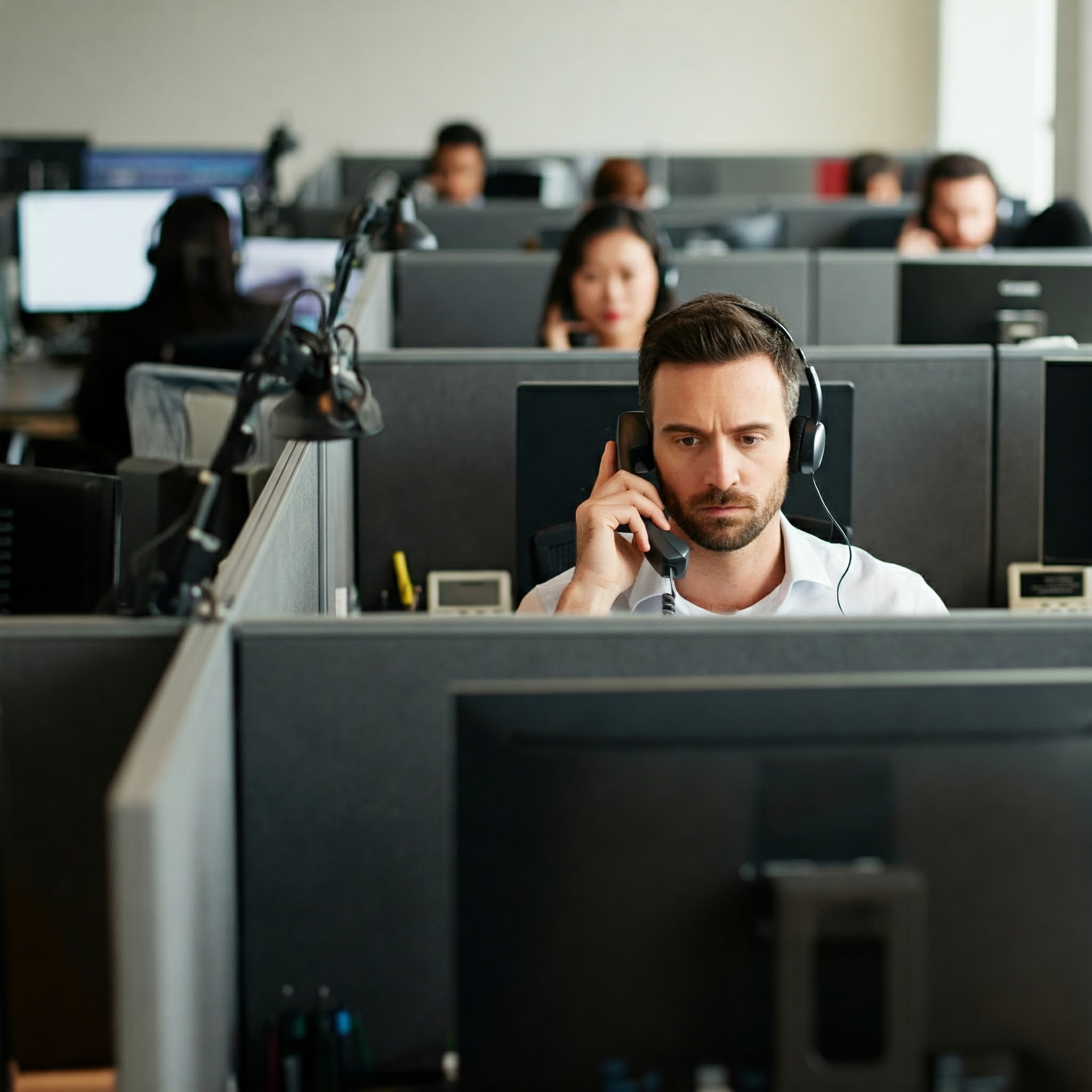 cold calling team