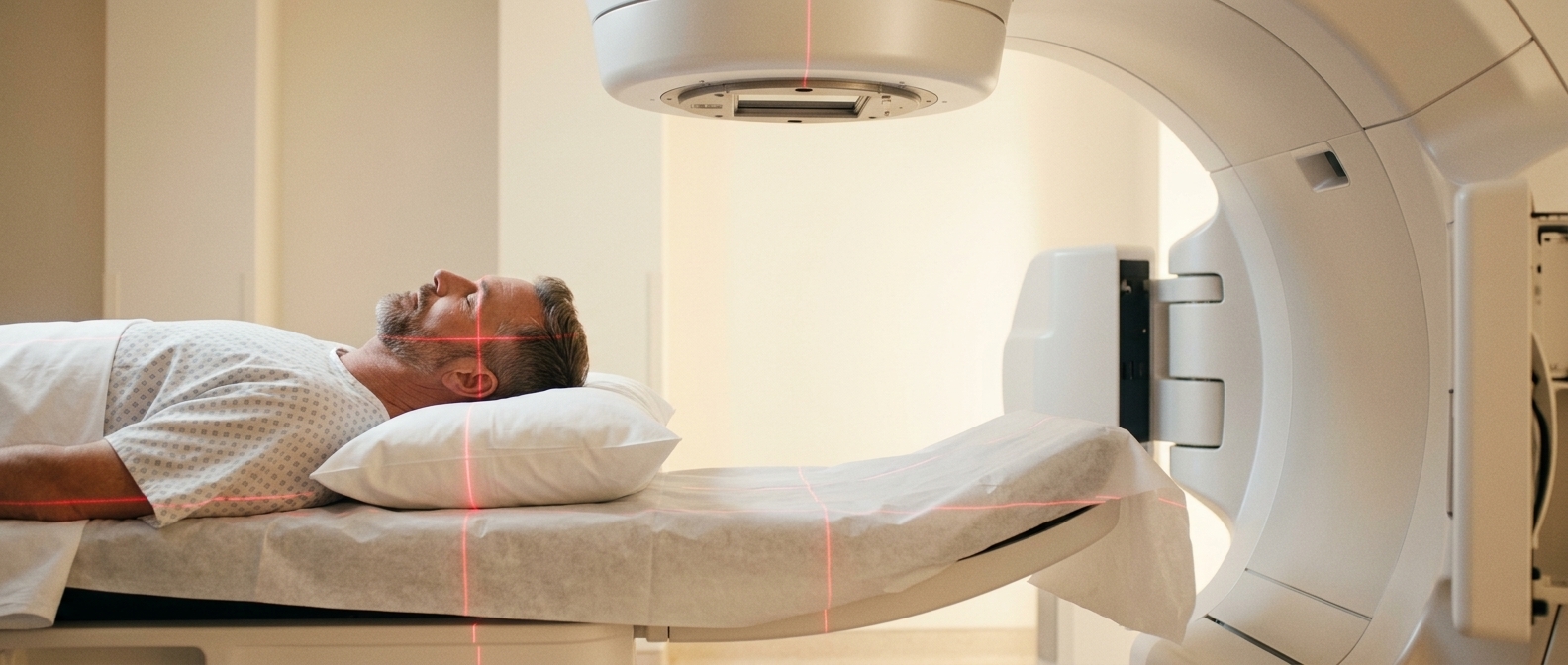 Medical laser treatment system in a clinical room