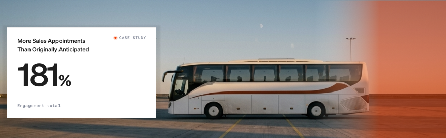 Motorcoach industry case study results card