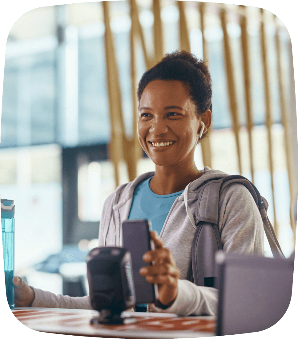 Stress-free payments illustration.