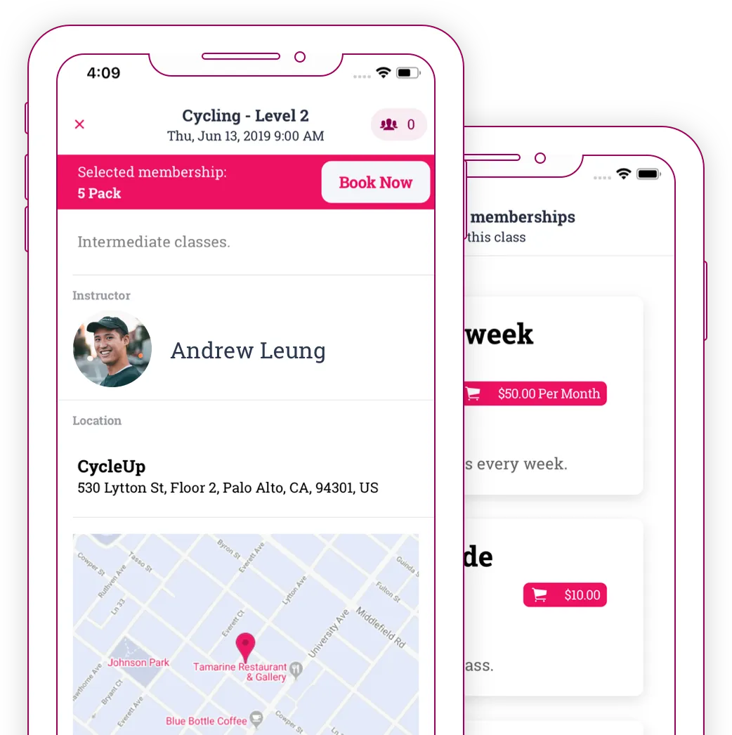 Mobile app hero illustration.