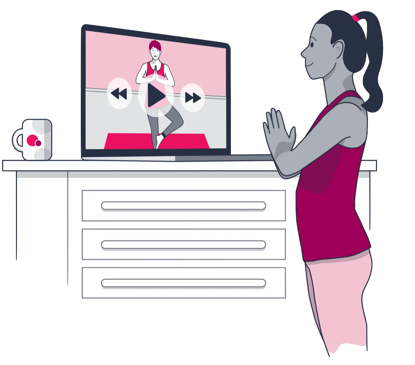 On demand classes illustration.