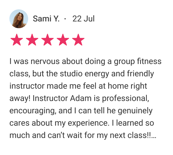 Example of a glowing customer review