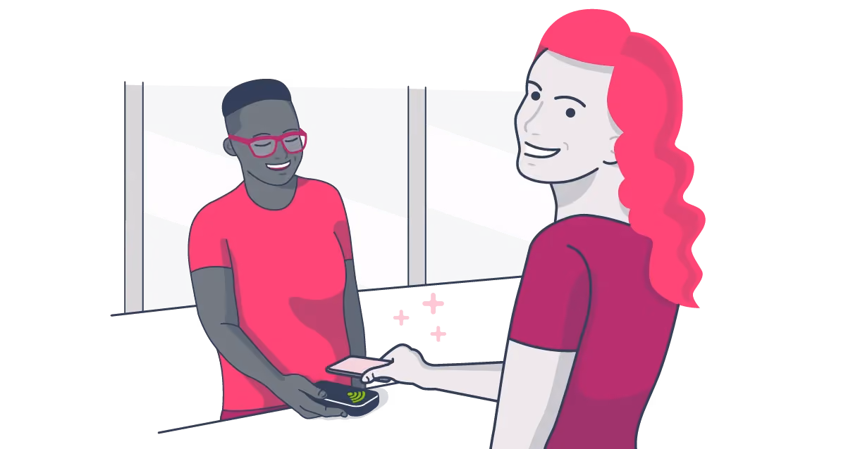 Accept card payments in person with a connected POS terminal