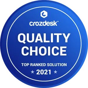 quality choice crozdesk badge