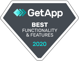 getapp leader badge for functionality and features