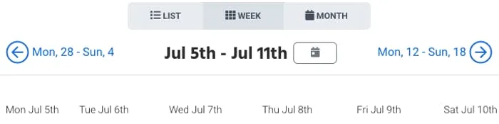 calendar