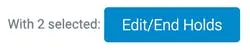 image of edit/end holds button