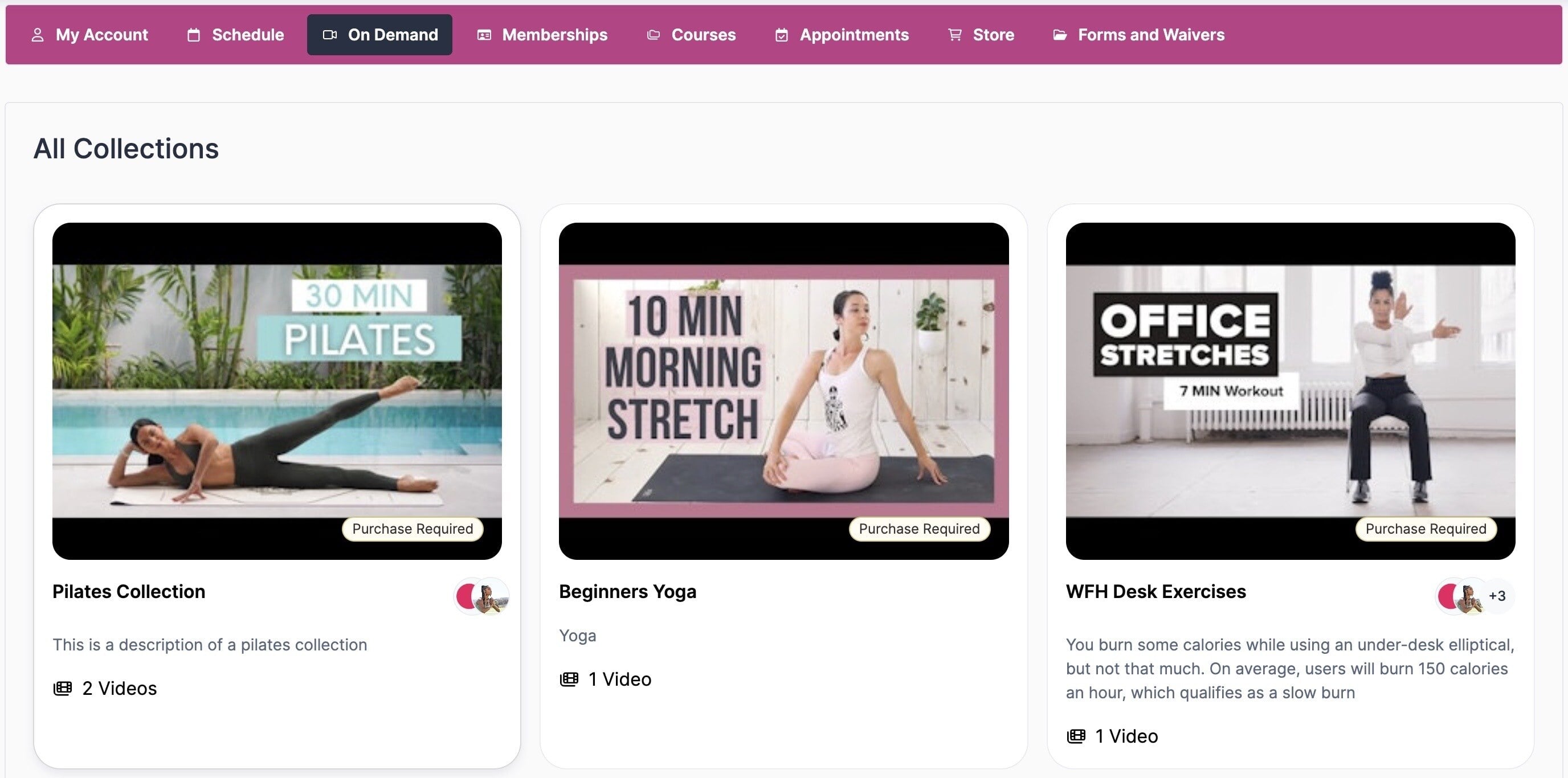 On Demand customer view