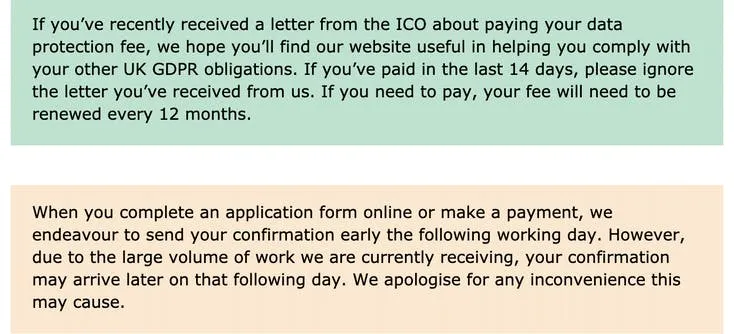ico messages