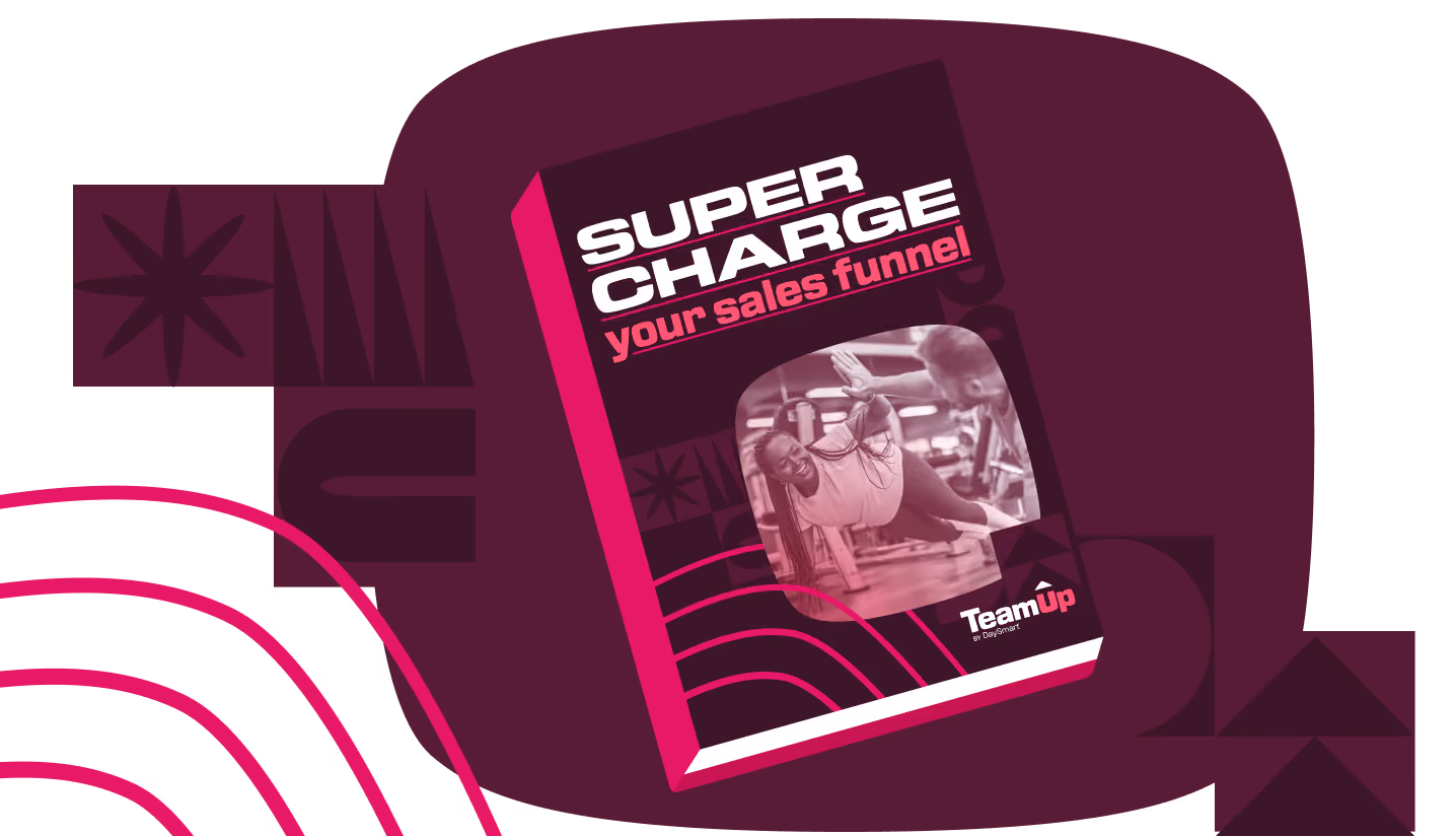 an e-book with teamup branding