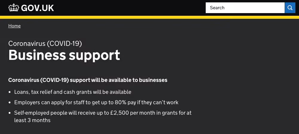 COVID-19 How to access UK government support for your fitness business