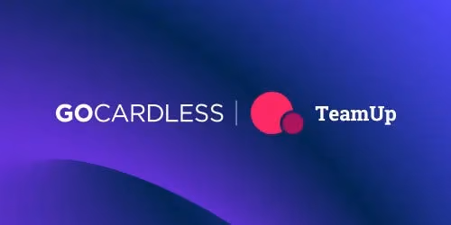 GoCardless is now available for TeamUp users worldwide