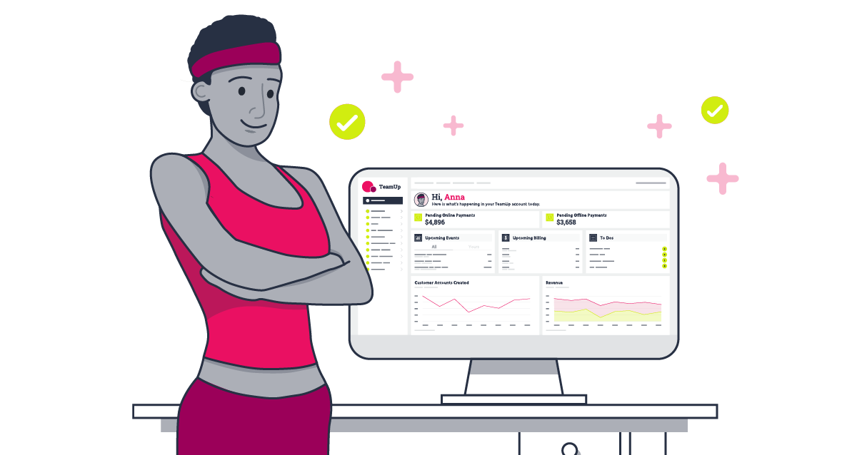 Gain new business insight with the new TeamUp dashboard