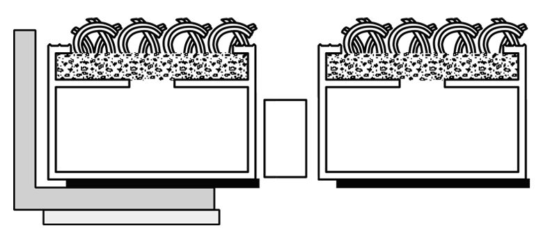 EMCO 500 frame cross-section drawings
