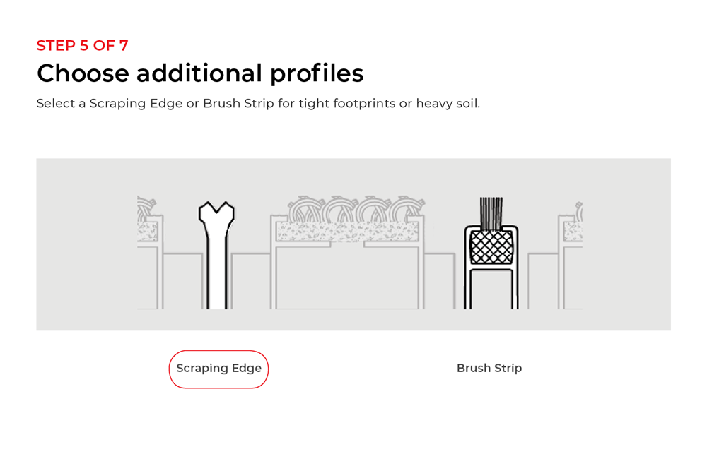 Step 5 of 7 — Choose additional profiles