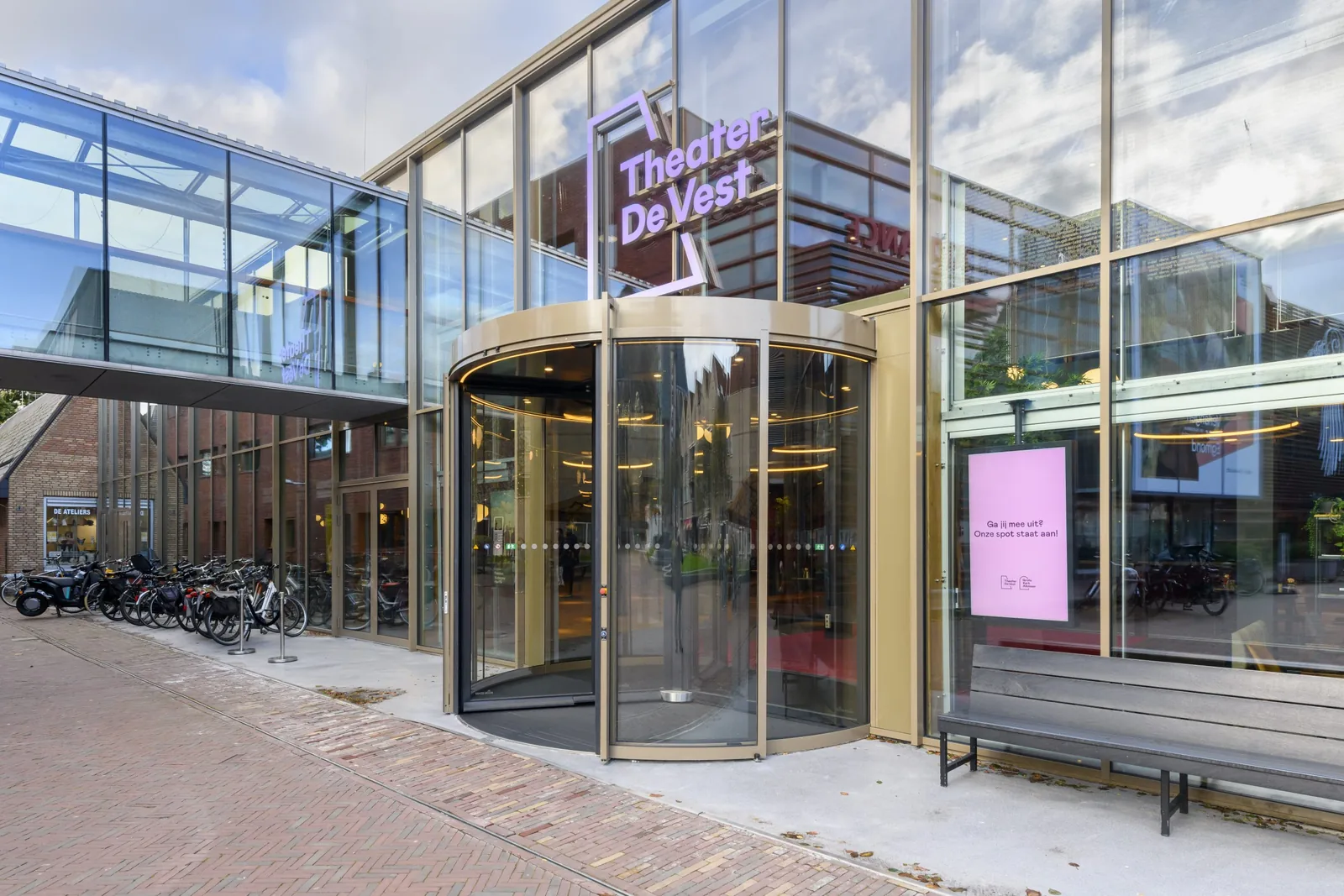 EMCO entrance system at Theater De Vest in Alkmaar