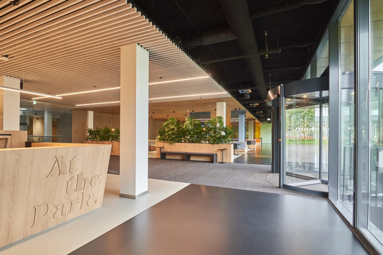 EMCO entrance system at At The Park in Rijswijk